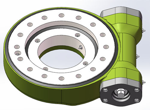 Worm gear slewing drive - WE9 - Unique Transmission Equipment(Luoyang)Co., LTD