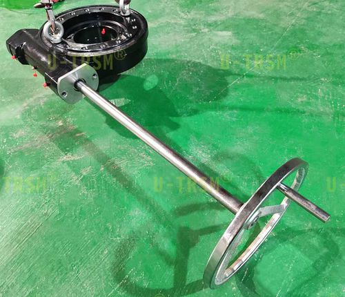 Worm gear slewing drive - WEA9 - Unique Transmission Equipment(Luoyang)Co., LTD