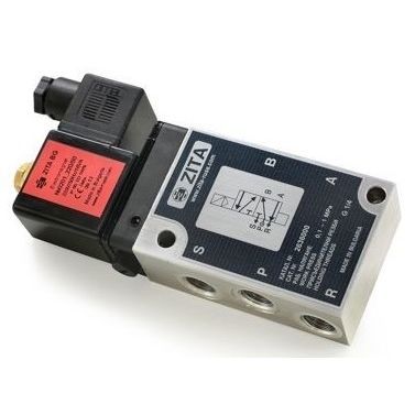 Spool pneumatic directional control valve - 2636000 - ZITA BULGARIA - solenoid-operated / 5/2-way / aluminium