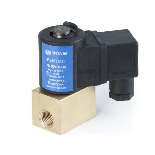 Direct-operated solenoid valve - 9202000 - ZITA BULGARIA - 2-way / normally closed / for water