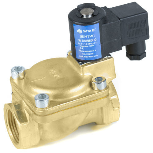 Pilot-operated solenoid valve - 0955400 - ZITA BULGARIA - 2-way / normally closed / for water