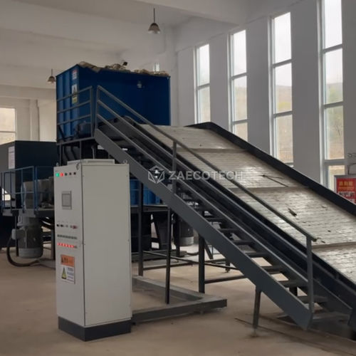 Double shaft shredder - Pre - ZhengZhou ZA ECOTECH Co.,Ltd - for medical waste / metal / for electronics scrap