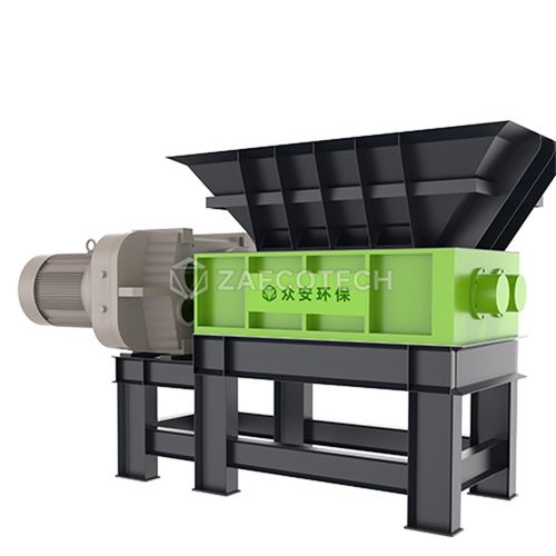 Primary shredder - Food/Vegetable Waste - ZhengZhou ZA ECOTECH Co.,Ltd - double shaft / for food waste / high-torque