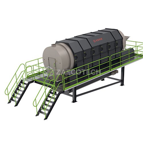 Recycling screener - Municipal solid waste sorting - ZhengZhou ZA ECOTECH Co.,Ltd - for waste