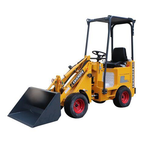 Wheeled loader - Knikmops KM 80 - Gebroders geens - articulated / compact / indoor