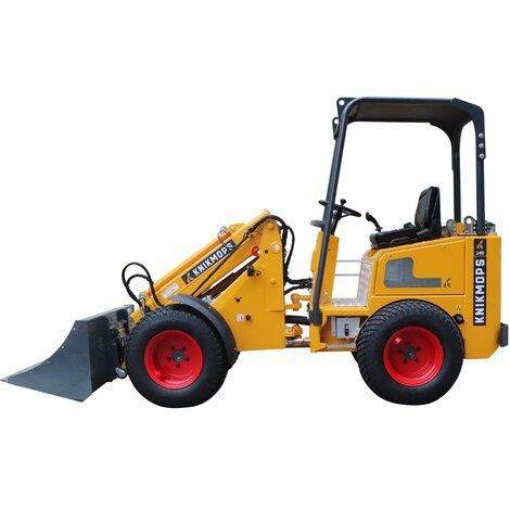 Wheeled loader -  Knikmops KM 140 TE - Gebroders geens - articulated / telescopic / compact
