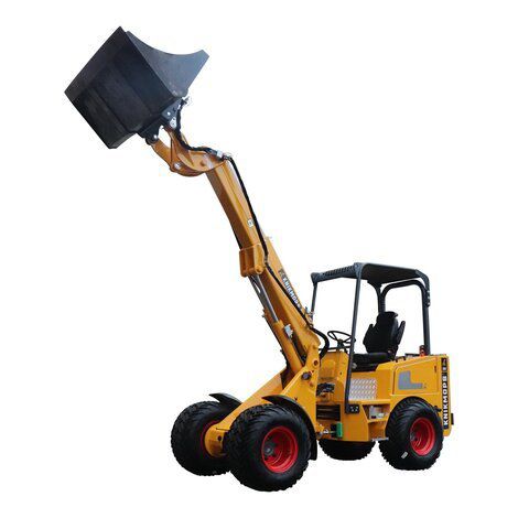 Wheeled loader - Knikmops KM 250 TE - Gebroders geens - articulated / multi-function / compact