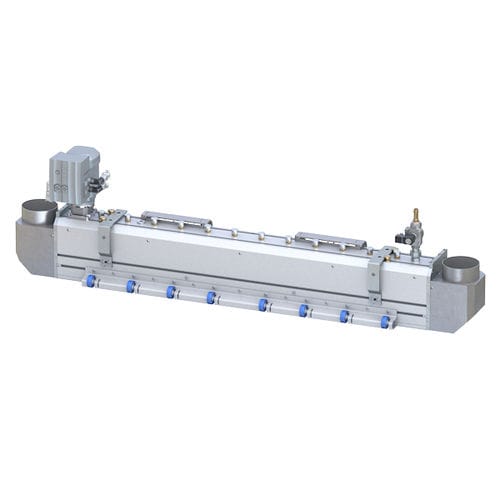 Air blast cleaning system Tornado Channel Wandres GmbH micro