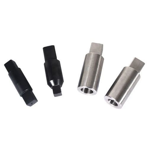 Forged steel shaft - Taizhou Juhang Automation Equipment Technology Co., Ltd - precision / single / for hose connection