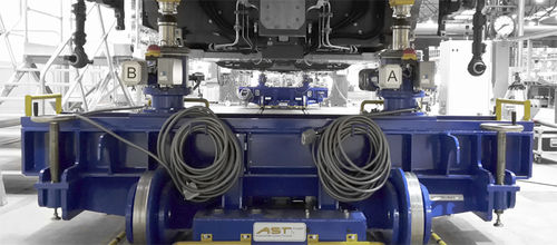 Position measuring system - EKM 305-F - AST - Angewandte System Technik GmbH - load / geometric / laser