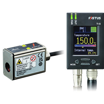 Infrared thermometer - TI-S Series - OPTEX Measurement Division - with LCD display / °C / with laser pointer