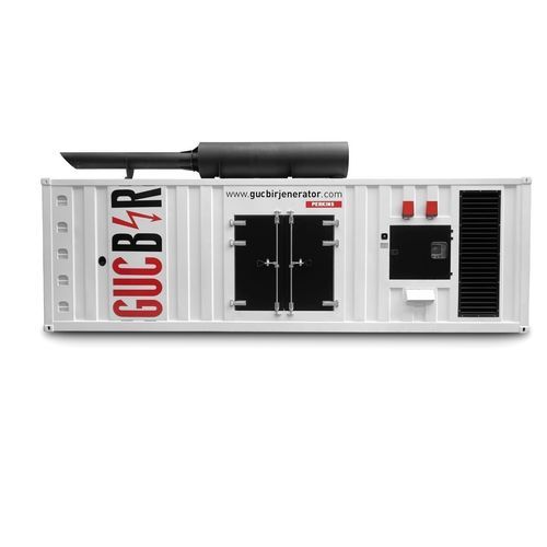 Diesel generator set - GJP2500 - GUCBIR GENERATOR MANUFACTURING CO.LTD. - three-phase / stationary / containerized
