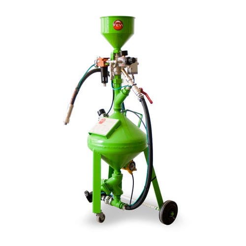 Manual sandblasting machine - SABIX PLUS - FeVi - pressure / mobile