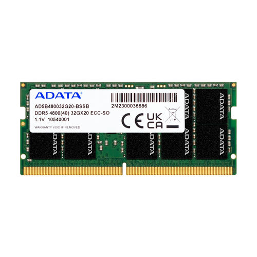 SO-DIMM memory module - DDR5 ECC SO-DIMM - ADATA Industrial - DRAM ...