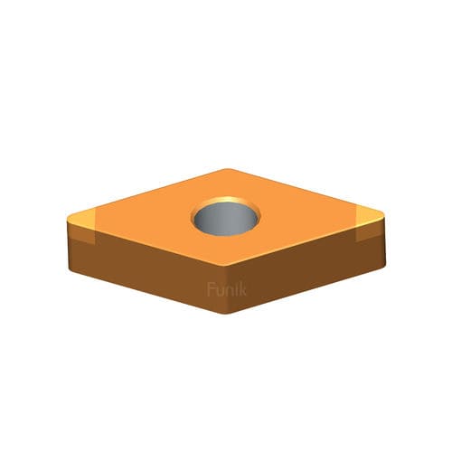 CBN turning insert - DNGA1504 - Funik Ultrahard Material Co., Ltd. - for cast iron