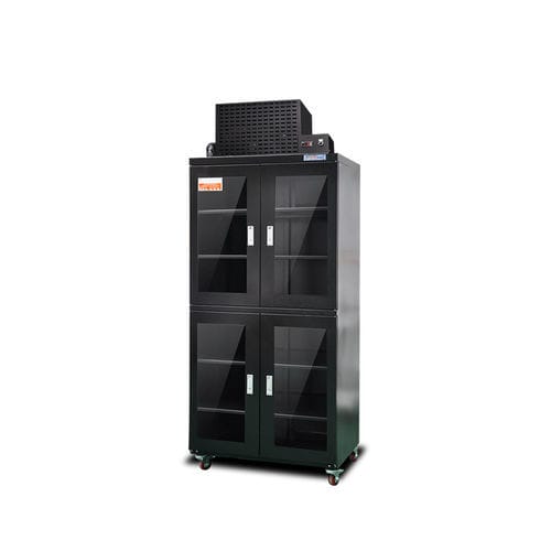 Cabinet with temperature control - Changshu Tongrun Electronic Technology Co., Ltd. - storage / on casters / door