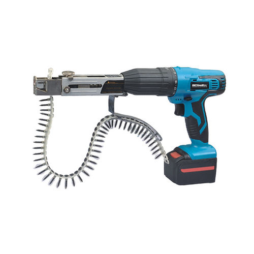 Cordless electric screwdriver - CIW-714B - Taizhou Beswell Machinery Co., Ltd. - pistol / with automatic feed / battery-powered