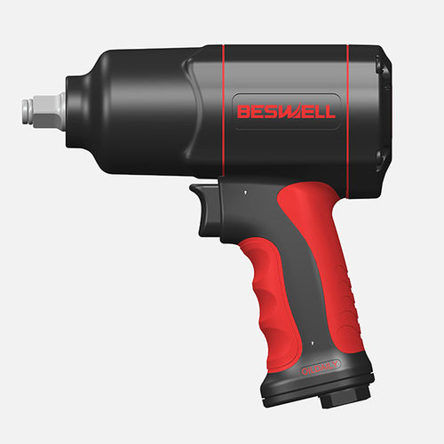 Pneumatic impact wrench - BW-112FN-TT - Taizhou Beswell Machinery Co., Ltd. - 1/2" / composite
