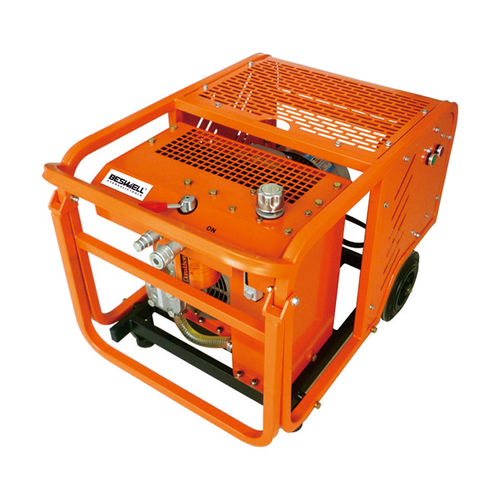 Electrically-powered hydraulic power unit - EPU-02 - Taizhou Beswell Machinery Co., Ltd. - construction / compact / portable