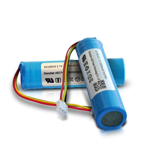 Lithium-ion rechargeable battery - AS-18650-2600 - Shenzhen AS Power Technology Co., Ltd - cylindrical / 3 V / industrial