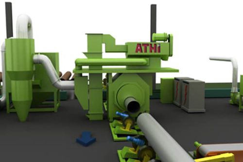 Coating line - QGW20-50 - Antai Heavy Industry Machinery Co., Ltd.
