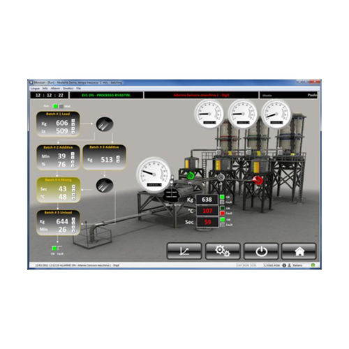 Management software - Movicon 11 - Pixsys - monitoring / HMI / SCADA