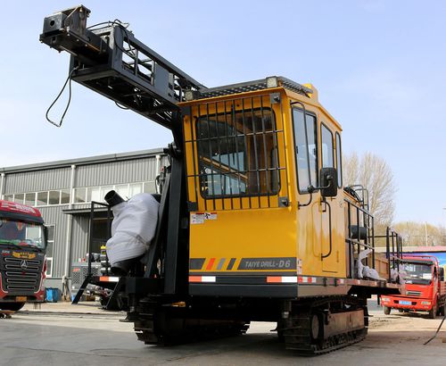 Crawler drilling rig - TAIYE-D6-DTH - Xuanhua Taiye Drilling Machinery Co.,LTD - rotary / down-the-hole / hydraulic