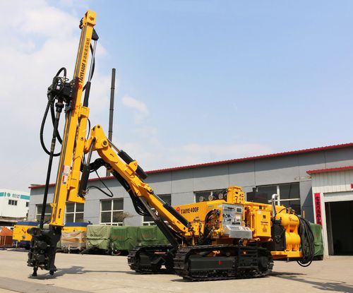Rotary drilling rig - TAIYE-400F-DTH - Xuanhua Taiye Drilling Machinery Co.,LTD - hydraulic / diesel engine / electric
