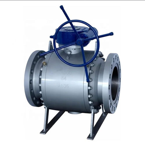 Floating ball valve - wenzhou domos fluid equipment co.,ltd - with handwheel / double block-and-bleed / flange