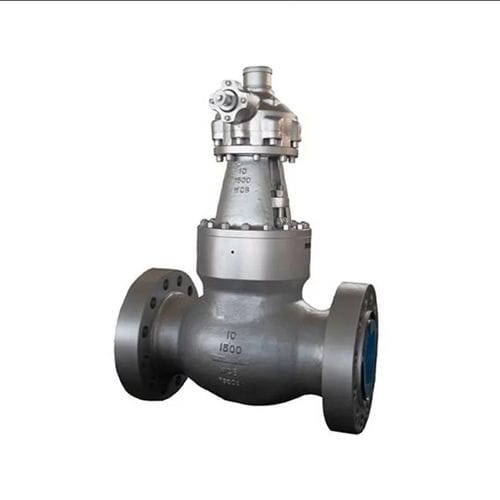 Globe valve - wenzhou domos fluid equipment co.,ltd - manual / flange / for the chemical industry