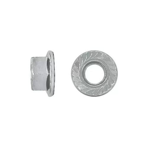 Hexagonal nut - 6923 A4 - Chavesbao - flange / stainless steel / toothed