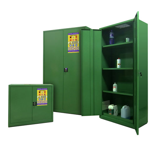 Storage cabinet - FITOLOCKER  - Demo Serbatoi - floor-mounted / shelf / double-door