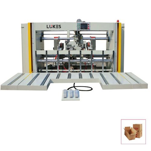 Paper bags stitcher - TYS-1300 - Shandong Lukes Machinery Co., Ltd. - with servo-motor