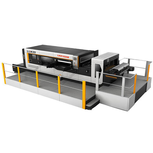 Die cutting machine - 1620B - Shandong Lukes Machinery Co., Ltd. - sheet / stripping / for industrial applications