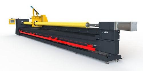 Corrugated pipe winder - Engineering Technology Corporation - for extrusion lines
