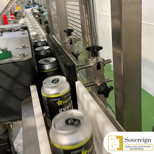 Can labelling machine - Sovereign Labelling Machines Limited - automatic / for bottles / for jars