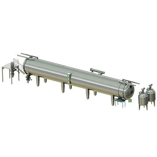 Vacuum dryer - Wenzhou Jinbang Light Ind Machinery Co., Ltd - continuous / for the food industry / for the pharmaceutical industry
