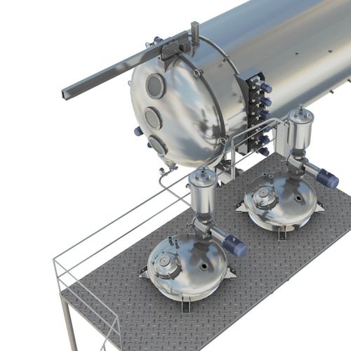 Vacuum dryer - Wenzhou Jinbang Light Ind Machinery Co., Ltd - continuous / coffee / for the pharmaceutical industry