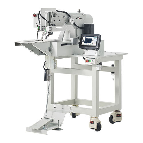 Single-needle sewing machine - JYL-M2010-PQ - Guangdong Jin Yue Lai Automation Equipment Co.,Ltd - single-thread / pattern / for caps