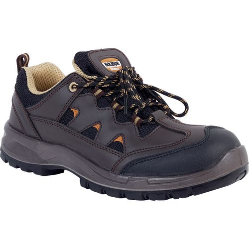 Agriculture shoes - NAVARA - Solidur - anti-slip / leather / textile
