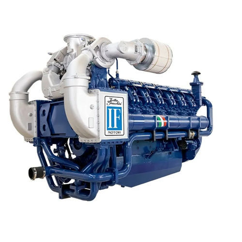 Diesel engine - 12V170 G51 - Isotta Fraschini Motori spa - 12-cylinder / turbocharged / with direct fuel injection
