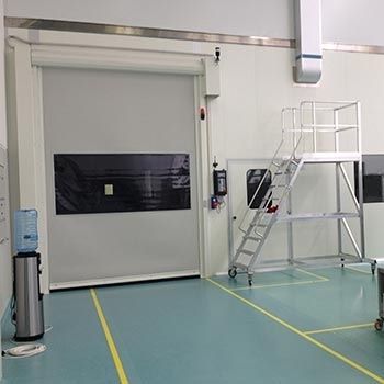 Roll up door - CLEAN  - Moreschi Chiusure Industriali S.r.l. - metal / indoor / for clean rooms