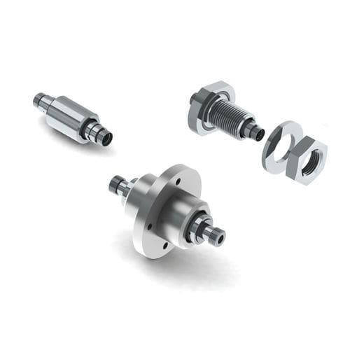 Power transfer optical adapter - K-Power - SEDI ATI - SMA / flange