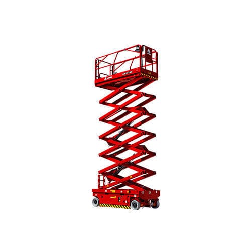 Mobile scissor lift - AS1413E - Lingong Group JinanHeavy Machinery Co., Ltd. - electric / indoor/outdoor / for industrial applications