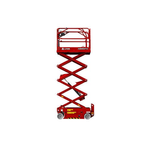 Mobile scissor lift - AS0607W - Lingong Group JinanHeavy Machinery Co., Ltd. - hydraulic / indoor / outdoor