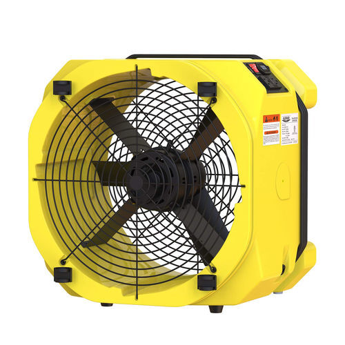 Floor-standing fan - Zeus Extreme - Toovem - axial / drying / steel