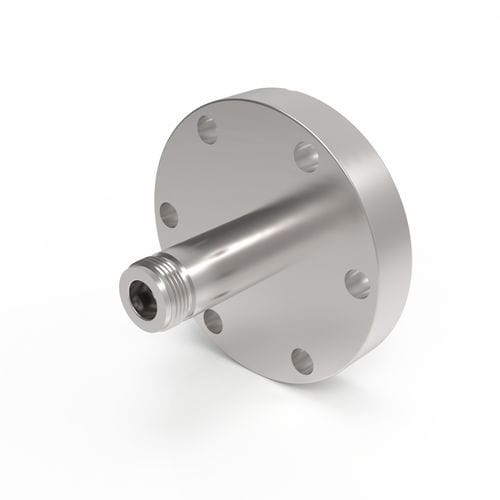 Flange feedthrough - CF40-N-GS-SE-CE-SS - VACOM