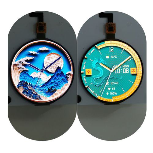 Capacitive touch screen display module - TOH175XRT-01C - TAILOR PIXELS TECHNOLOGY CO., LTD. - AMOLED / high-resolution / 466 × 466