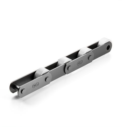 Chain with plastic roller - MAKELSAN CHAIN and CONVEYING SOLUTIONS - transmission / steel / roller
