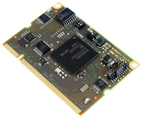 ARM Cortex-A9 computer-on-module - DIMM-RZ/A1H - emtrion GmbH - Renesas / Ethernet / RS-232